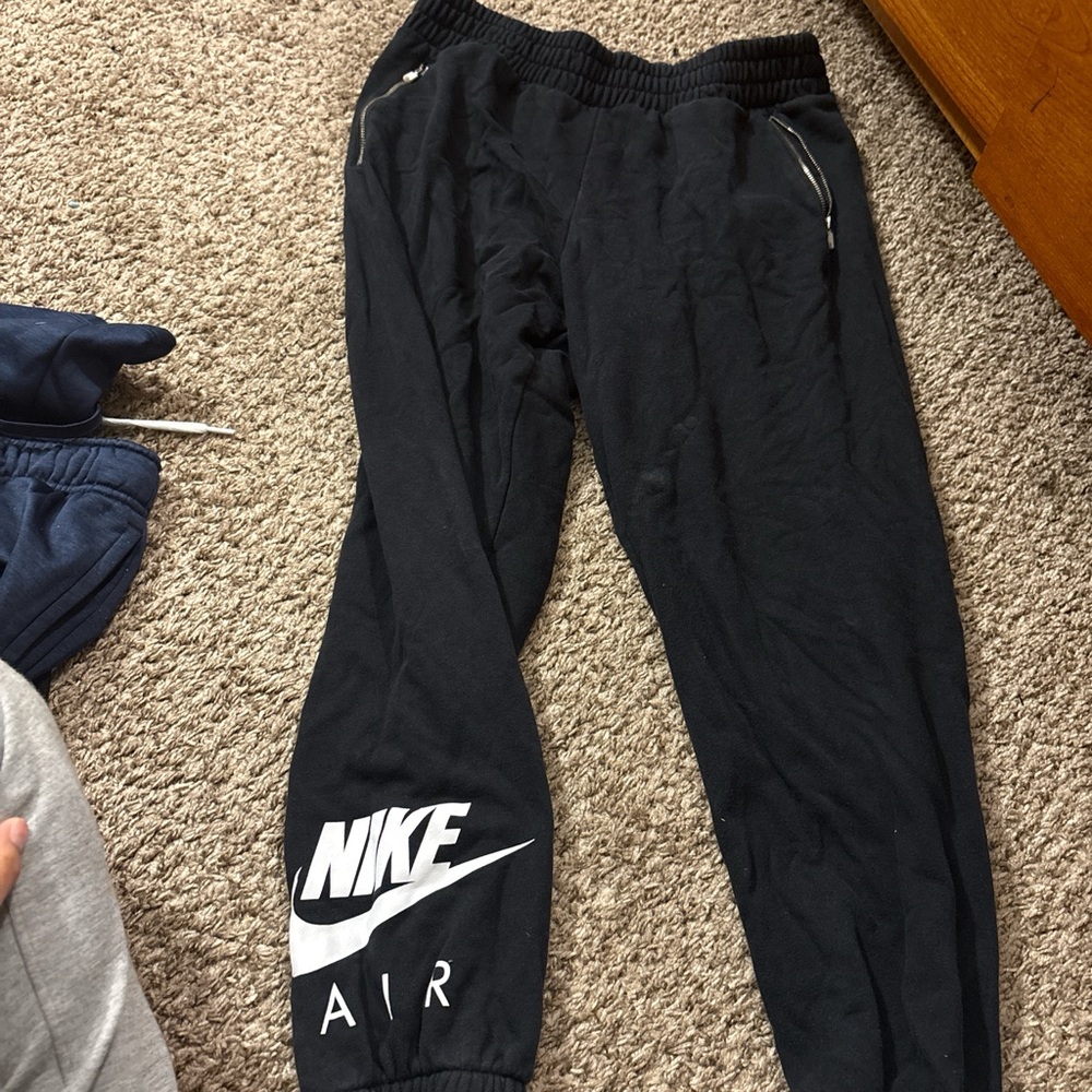Nike Kids Black Air Joggers